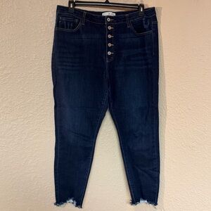 KanCan Midnight Blue Ankle Jeans